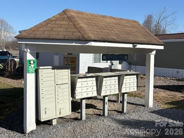 community mail site at entrance - 129 Mallard Loop, Waynesville