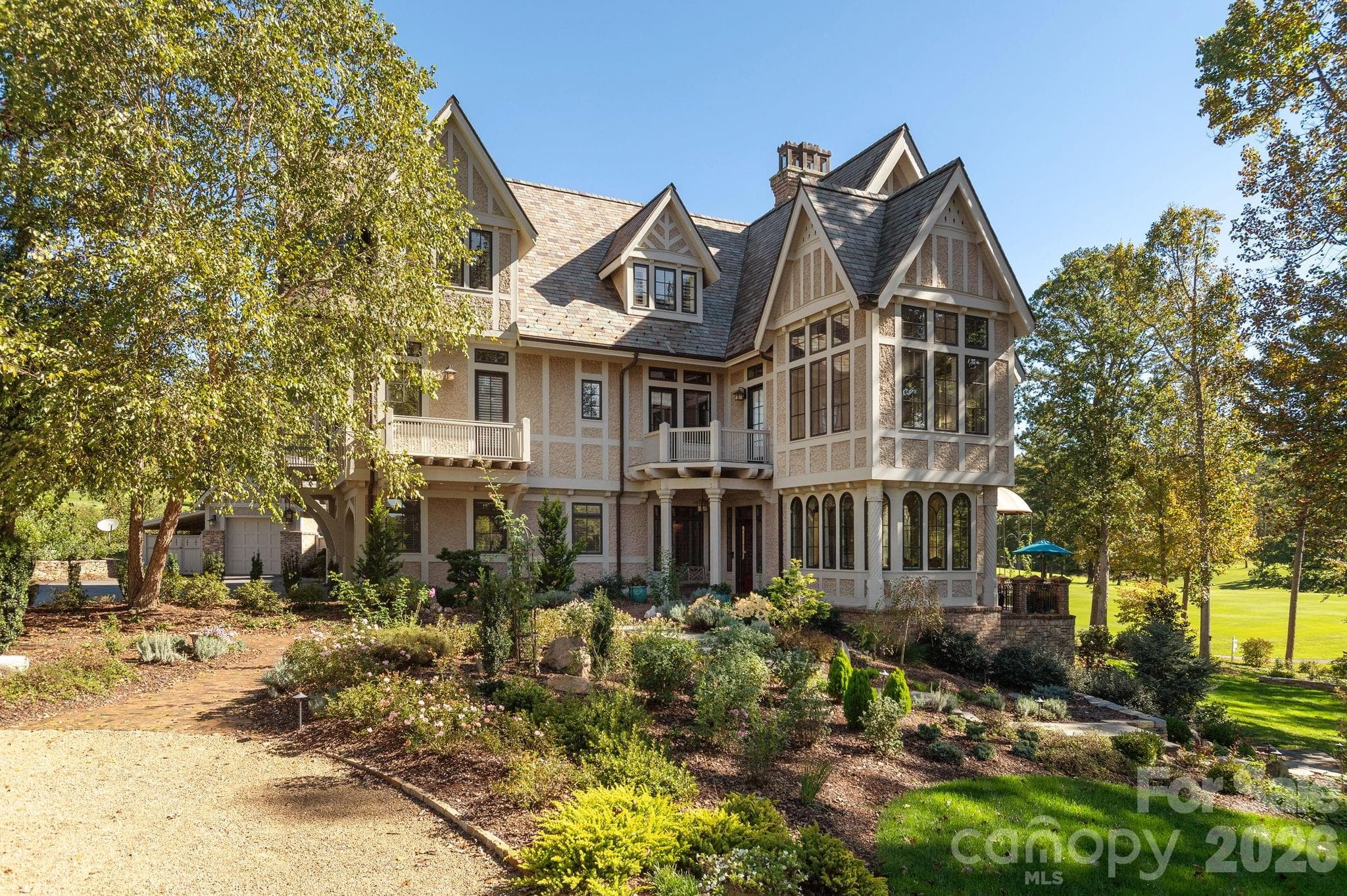 A striking blend of architecture, gardens and with golf course and mountain views - Asheville