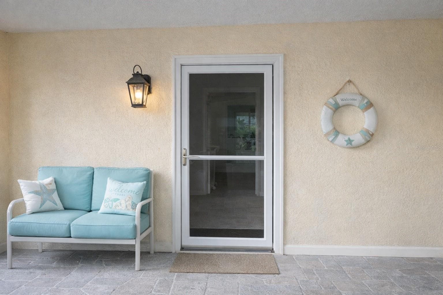 Front door entrance - BELLEAIR PALMS TERRACE CONDO 2, BELLEAIR BLUFFS