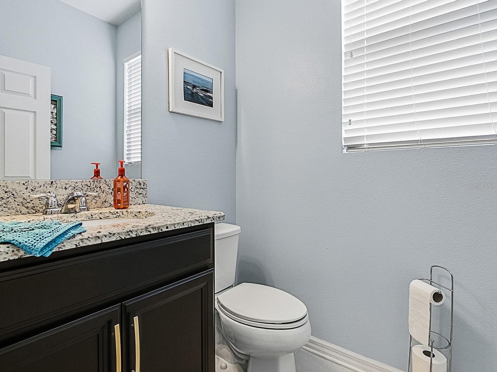 Main Floor Powder Room - 417 BLUE CYPRESS DR, GROVELAND