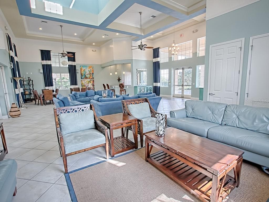 Spacious clubhouse designed for entertaining. - 417 BLUE CYPRESS DR, GROVELAND