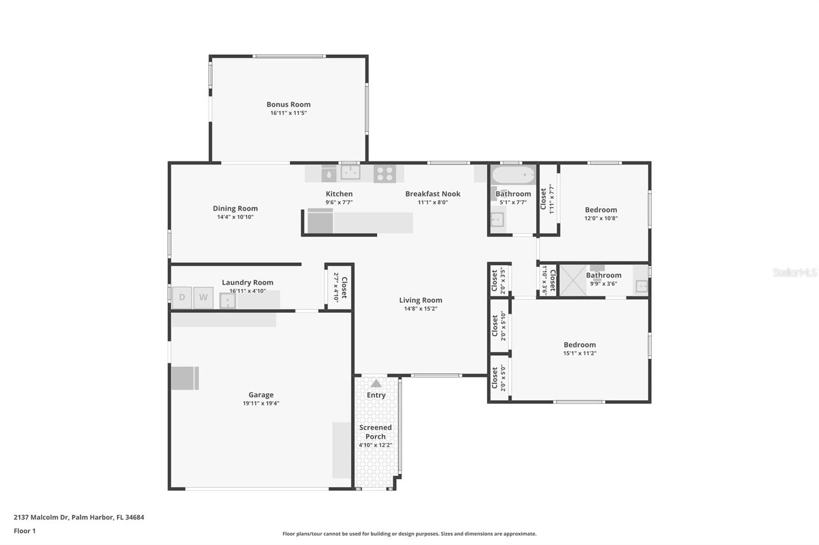 Single Family Residence at 2137 MALCOLM DR, PALM HARBOR, photo 24 of 40