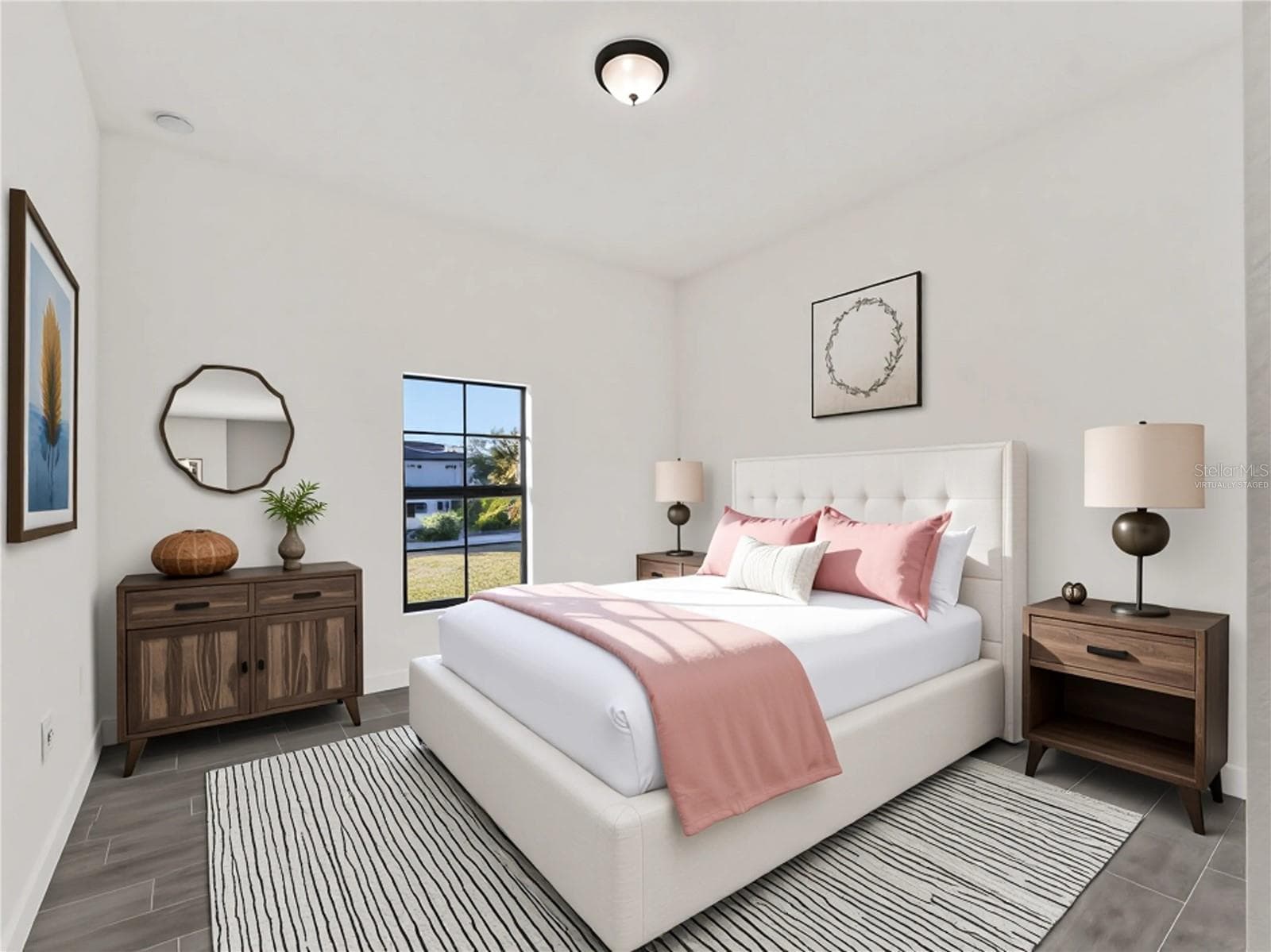 Virtually Staged Bedroom - 4409 LACOCO ST, NORTH PORT