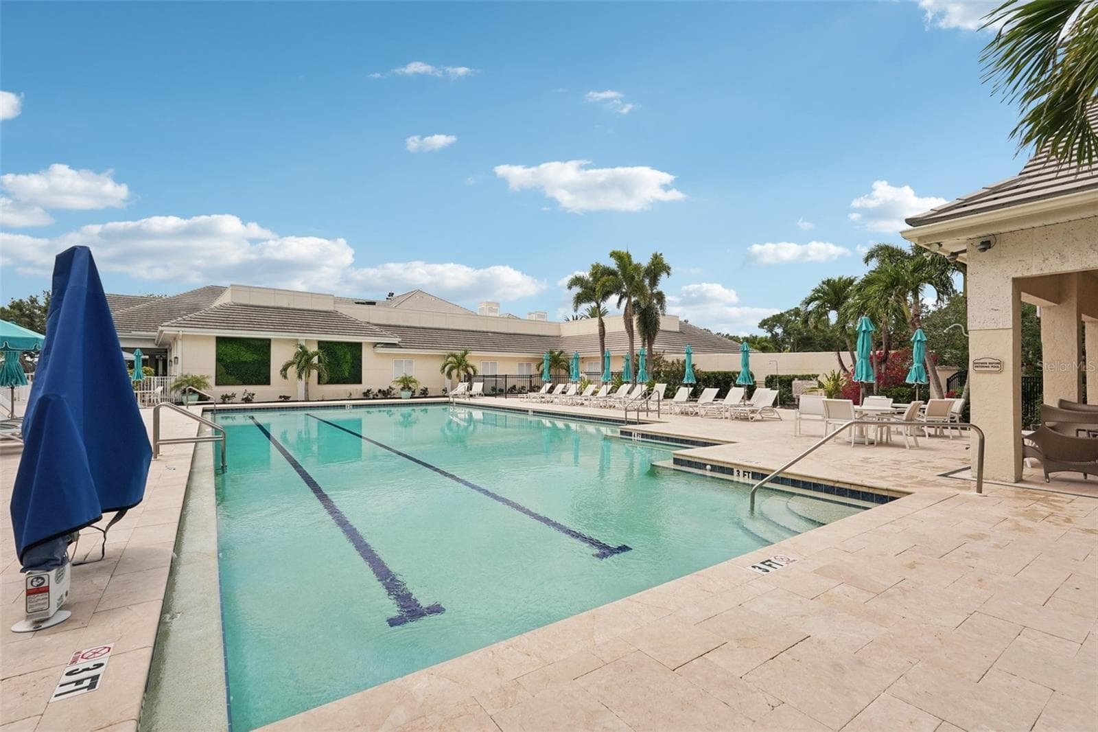 lap pool at the Club - 514 SUMMERFIELD WAY, VENICE
