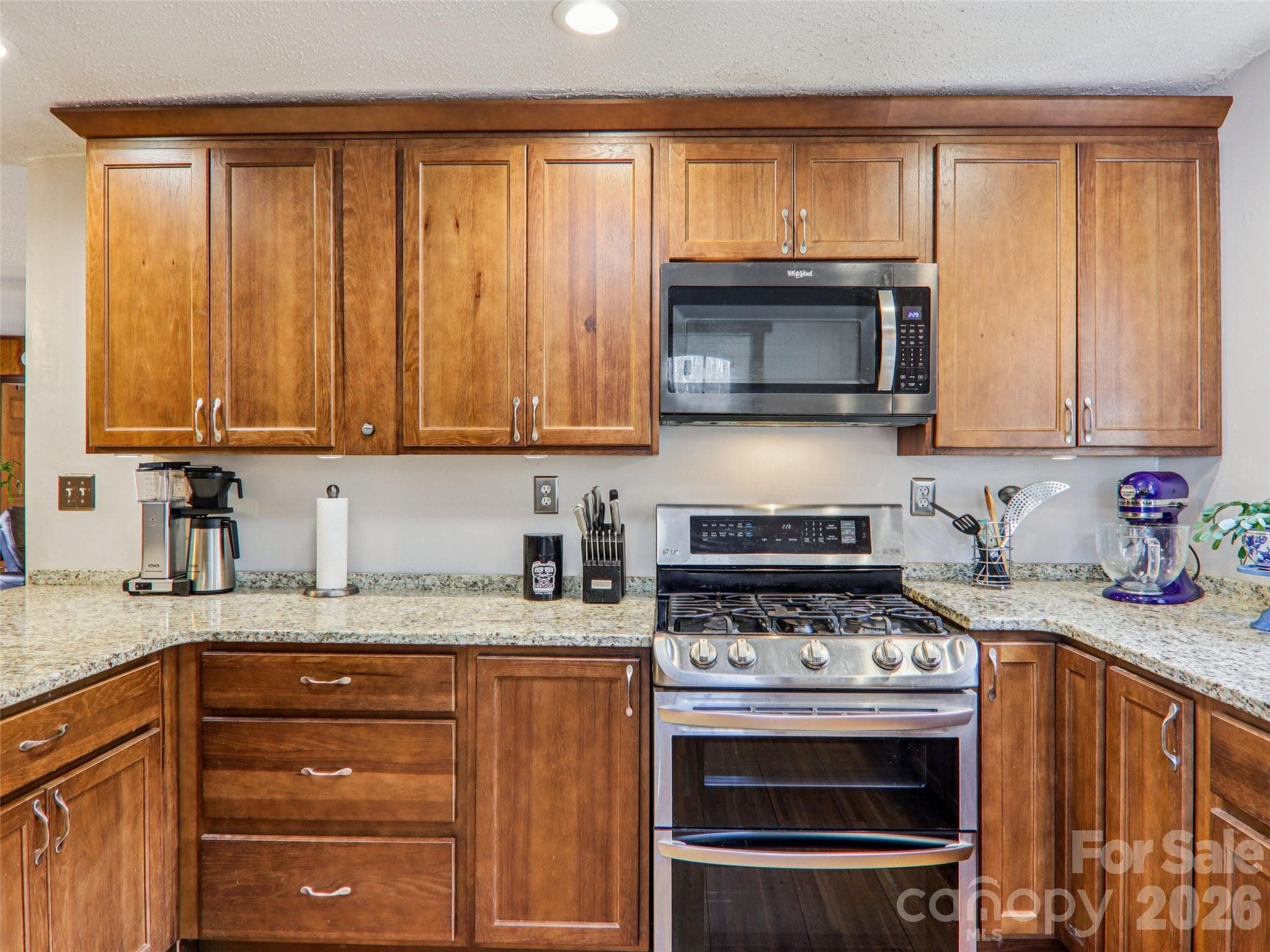 Alternate closer view of the updated kitchen - 7 Landon Mountain Lane, Weaverville