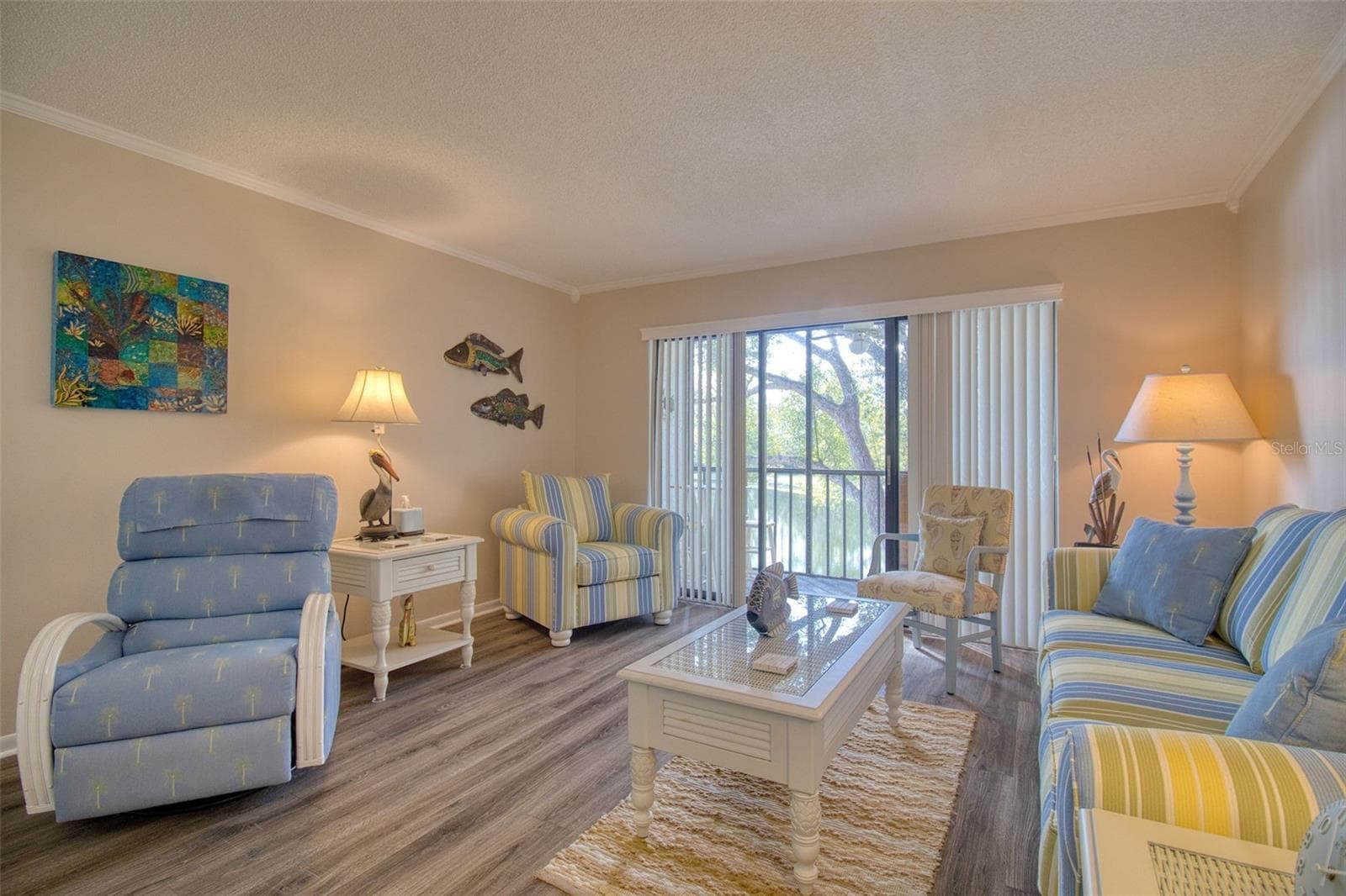 Living room - 3134 LAKE PINE WAY #G2, TARPON SPRINGS
