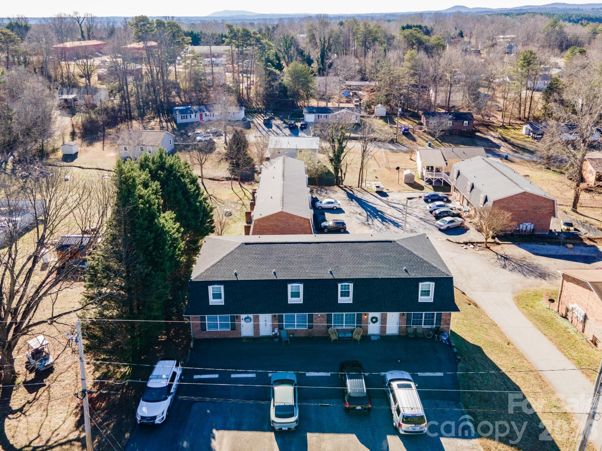 Front of Upper Building Facing Berkley Ave - Four Apartments with 2 Bedrooms and 1 1/2 Baths - 18 Berkley Avenue, Granite Falls