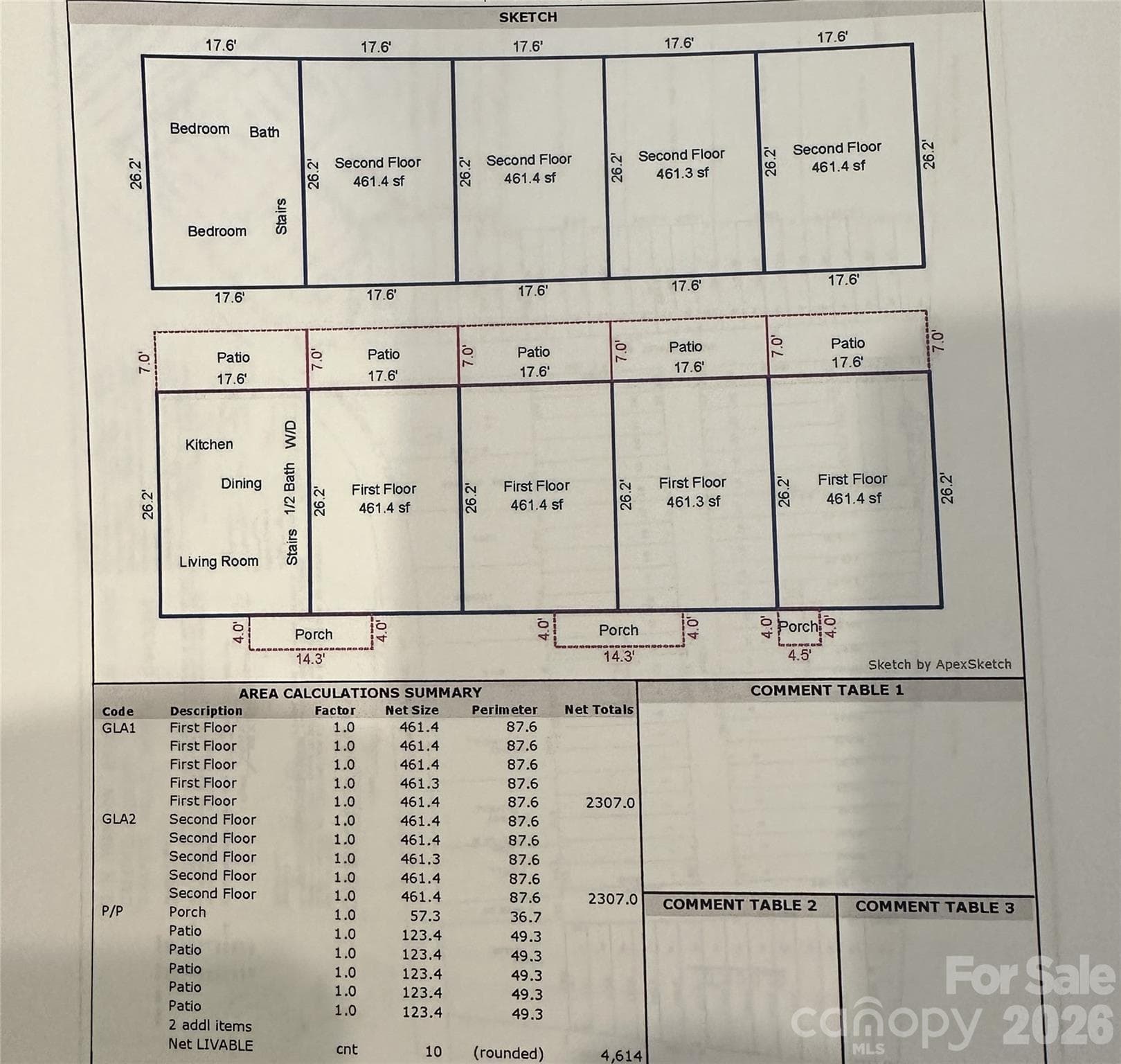 Measurements - Lower Building - 18 Berkley Avenue, Granite Falls