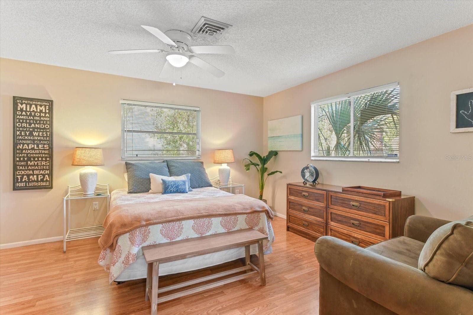 Primary bedroom - 140 AVENIDA DE LA ISLA, NOKOMIS