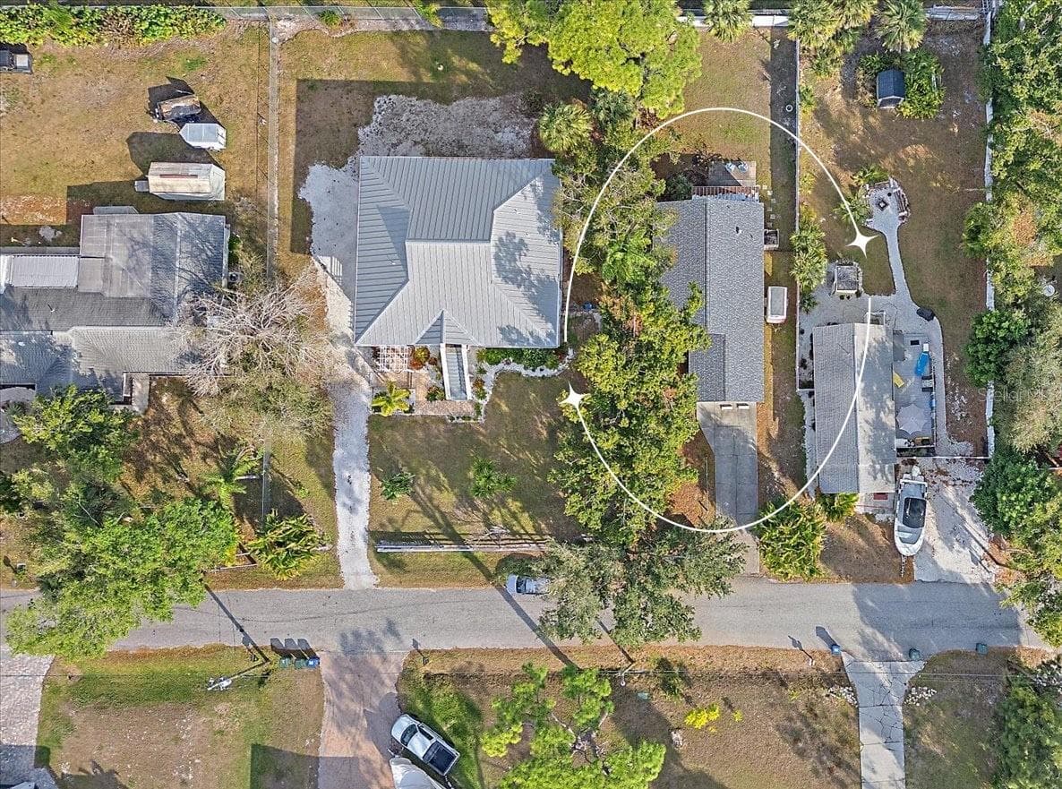 Aerial view - 140 AVENIDA DE LA ISLA, NOKOMIS