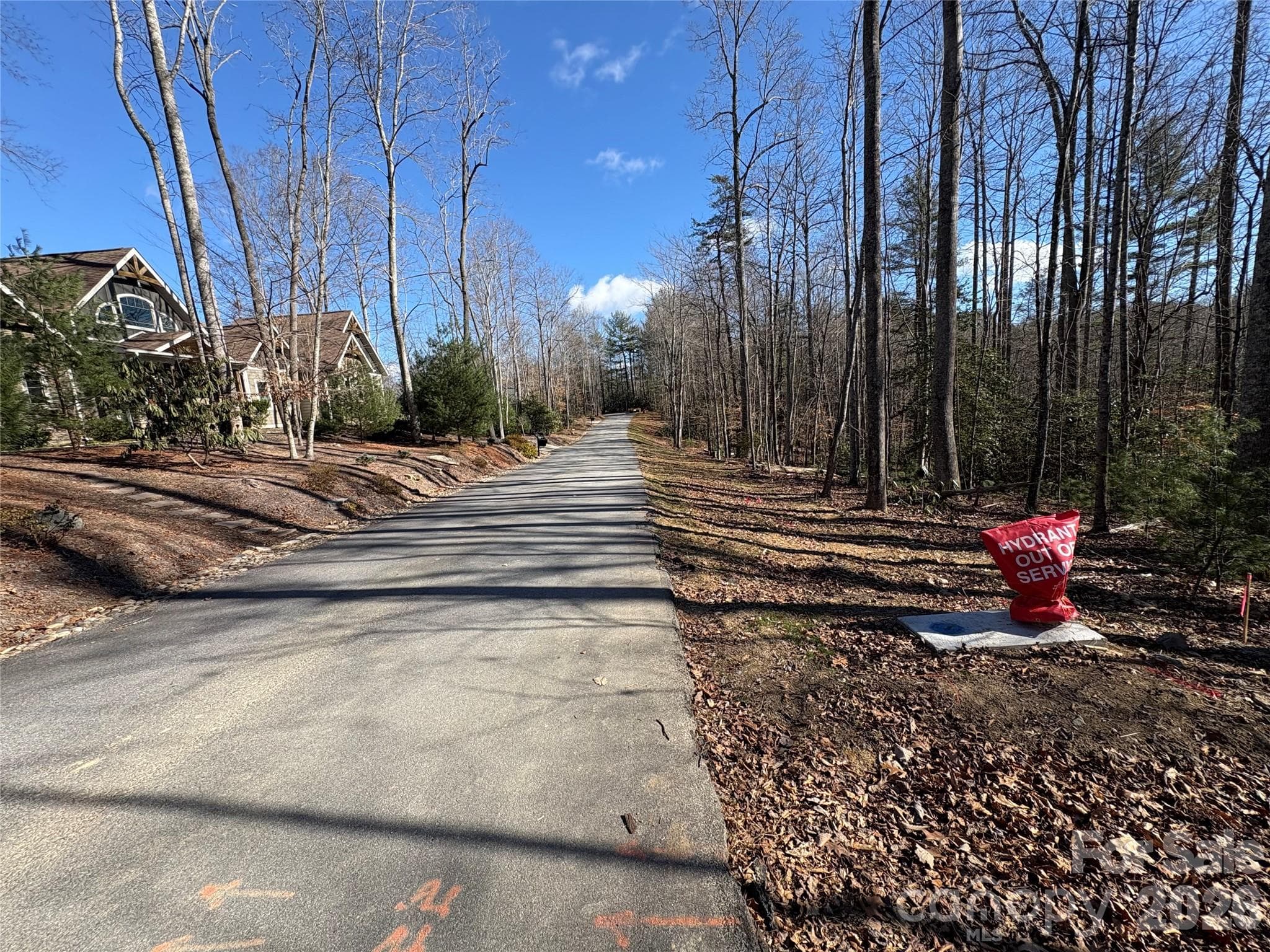 Lot has 100' of Frontage - Hendersonville