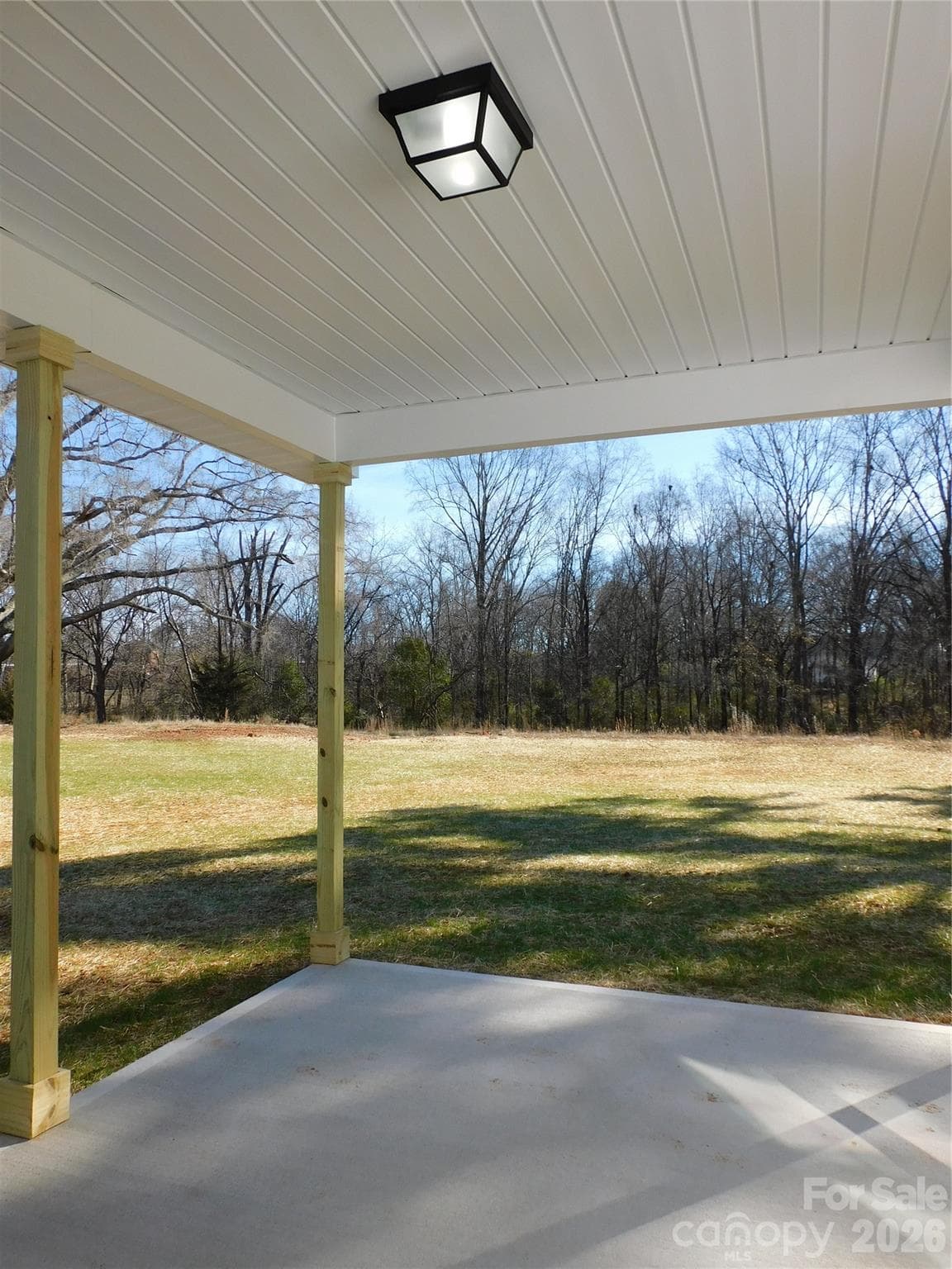 covered patio view - 216 McClain Street, York