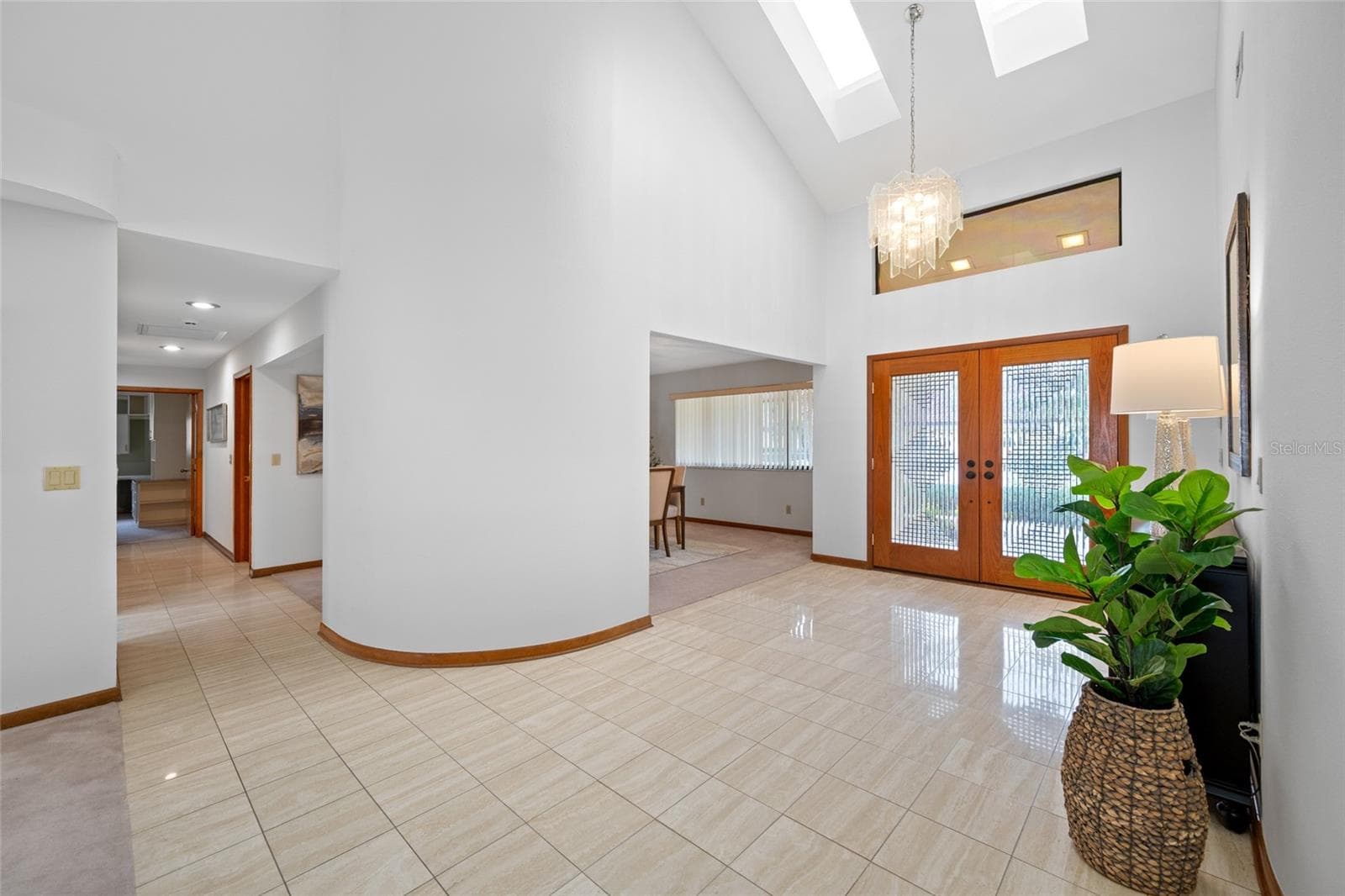view back to the front door - 9807 COMPASS POINT WAY, TAMPA