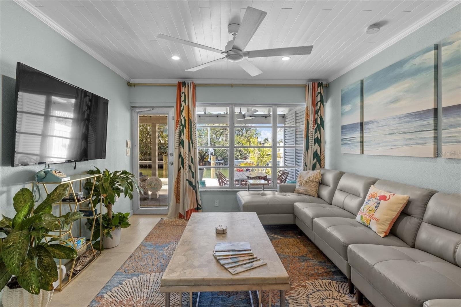 Living room - 26 SEASIDE CT, HOLMES BEACH