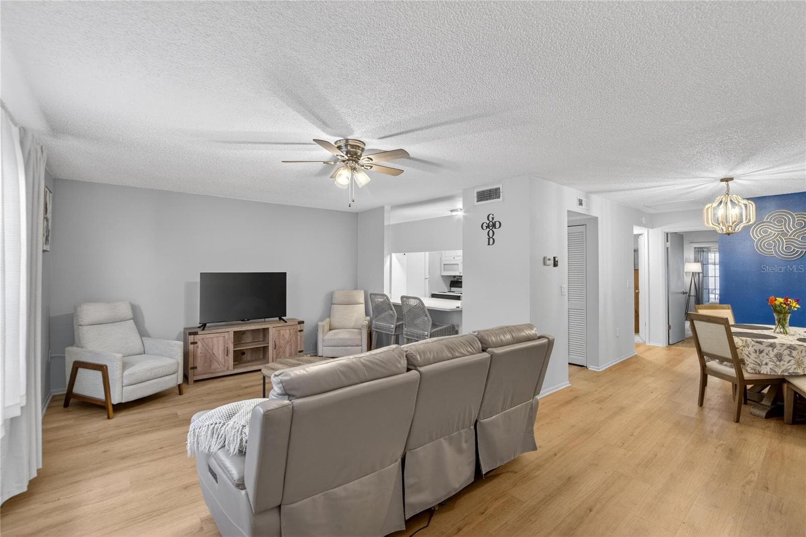 Living Room - 11920 DIETZ DR #11920, TAMPA
