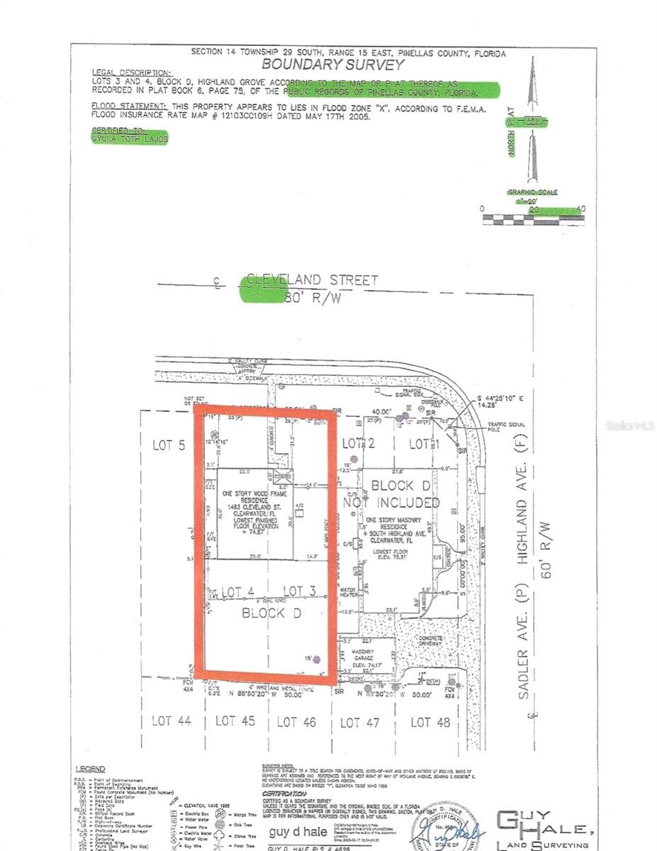 LARGE FENCED YARD - 1493 CLEVELAND ST, CLEARWATER