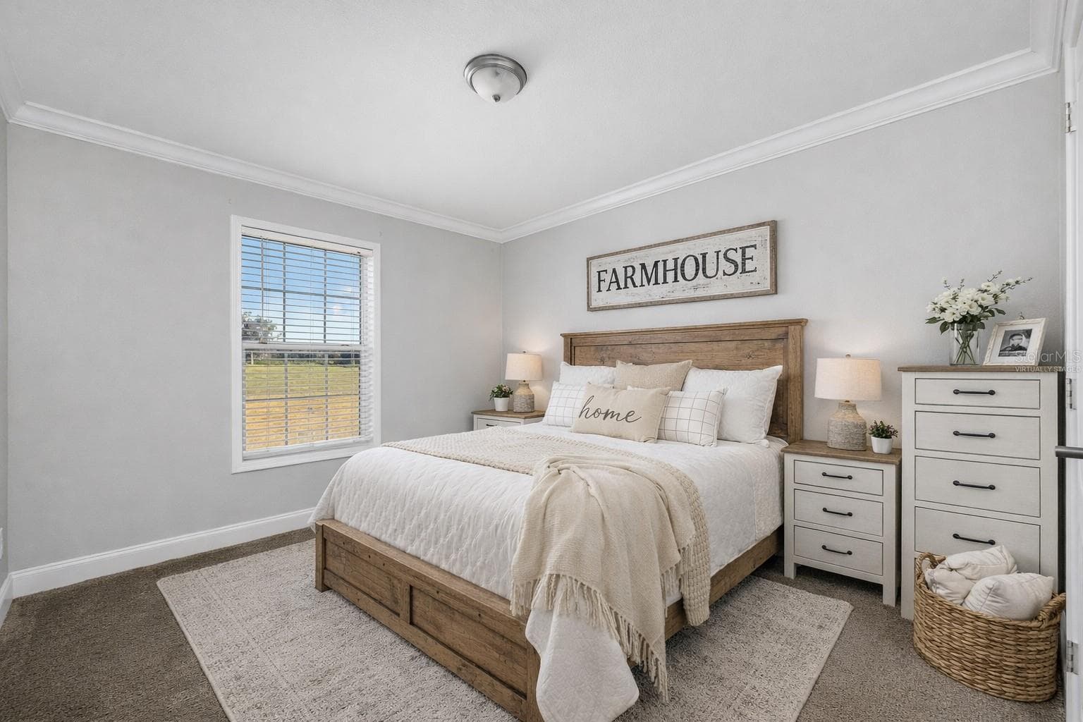 Virtually staged- bedroom number 4 - 3789 NW 202ND ST, NEWBERRY