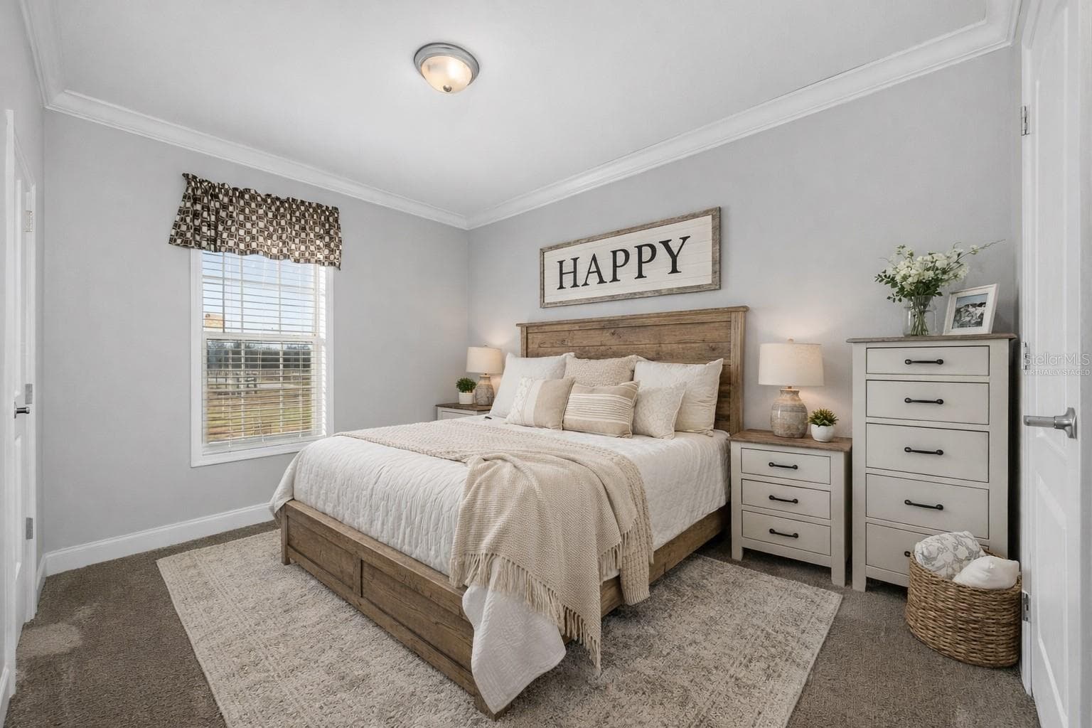 Virtually staged- Bedroom #2 - 3789 NW 202ND ST, NEWBERRY