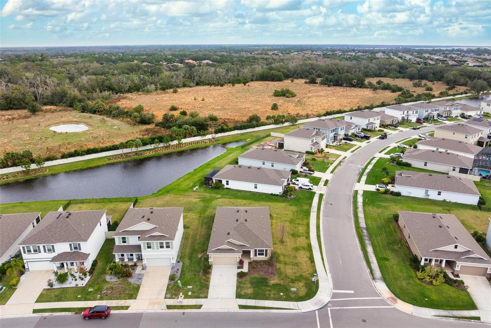 Oversized corner lot with water views - 431 158TH ST E, BRADENTON