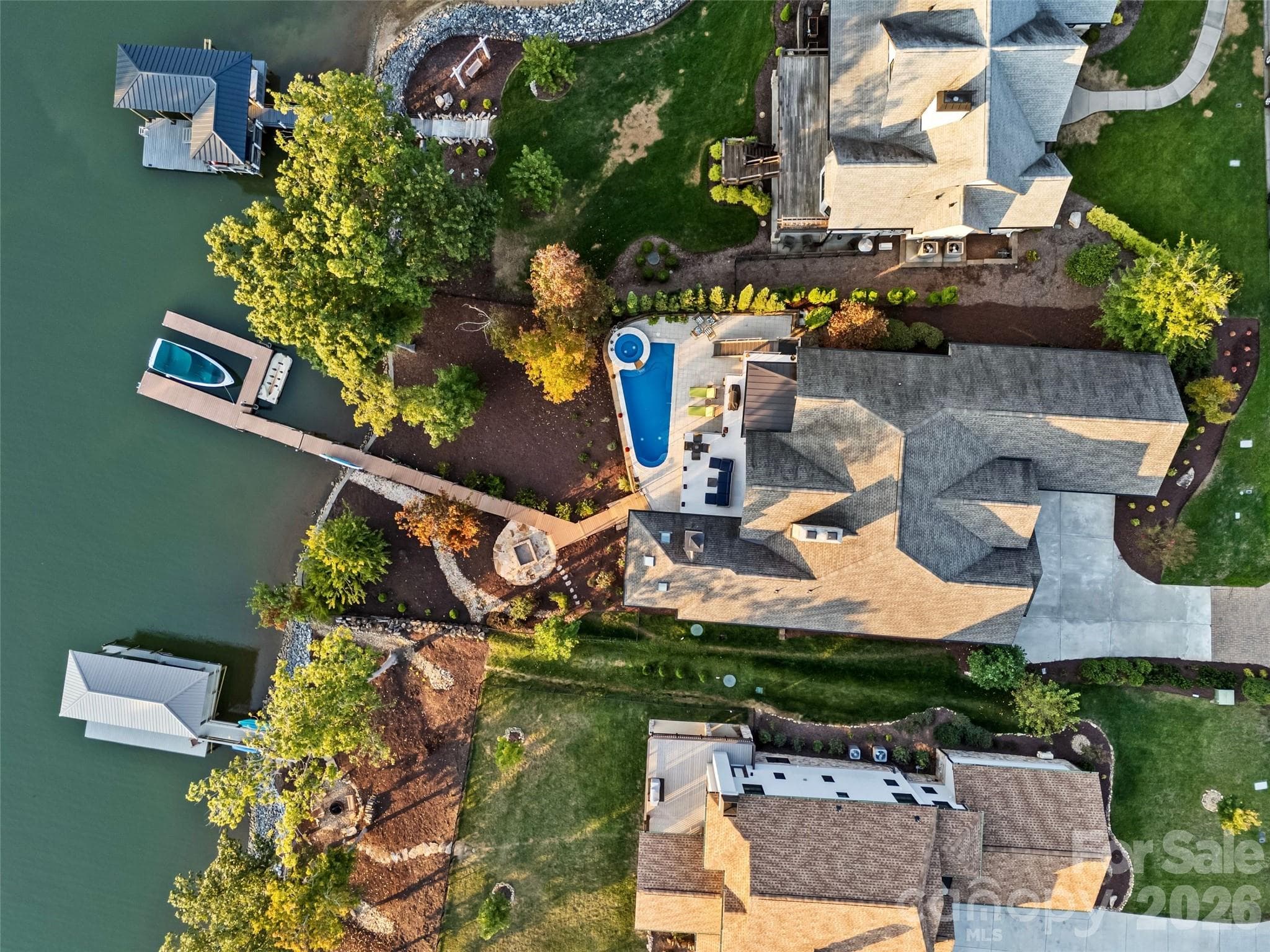 Luxury, sunset view Lake Wylie waterfront living at its FINEST! - Belmont