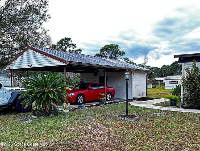 Large Carport - 4175 HESS AVE, COCOA