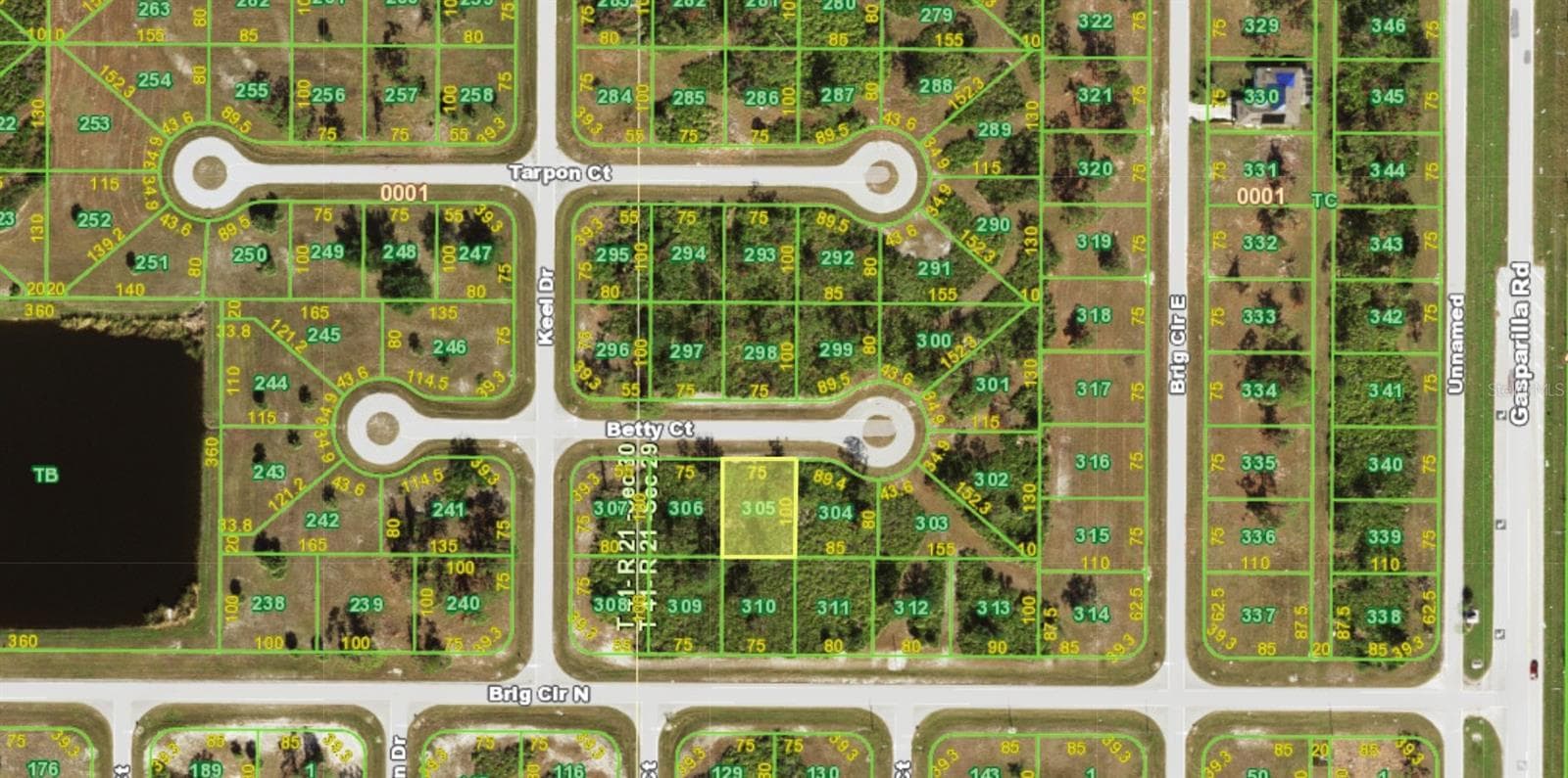 Land at 11 BETTY CT, PLACIDA, photo 2 of 2