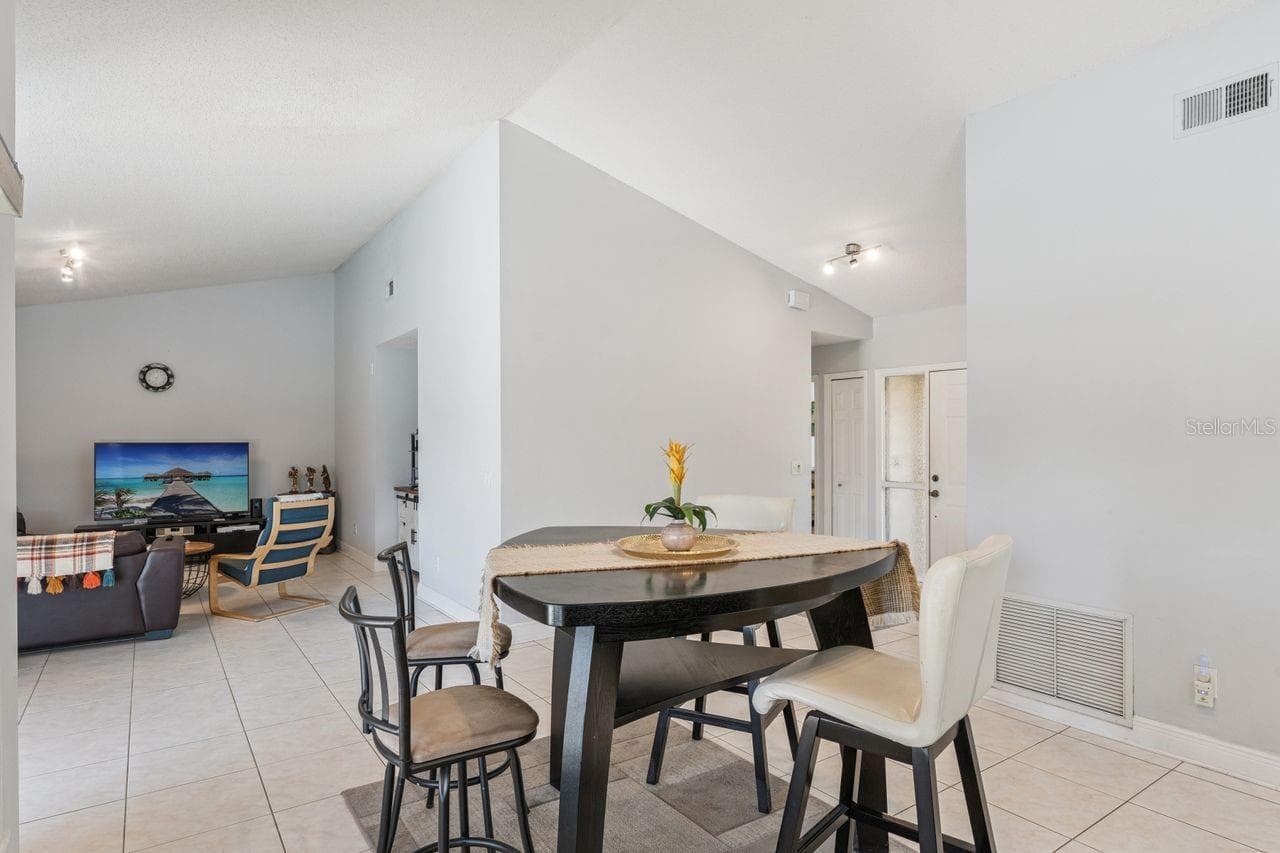 View of dinette to living room area - 8215 ROLLA CT, ORLANDO