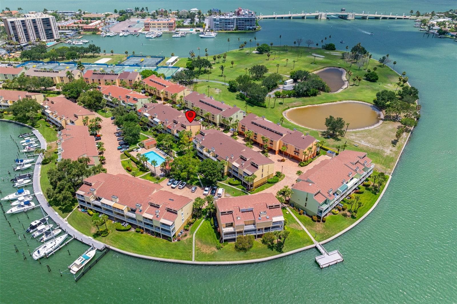 Townhouse at 533 SANDY HOOK RD, TREASURE ISLAND, photo 45 of 46