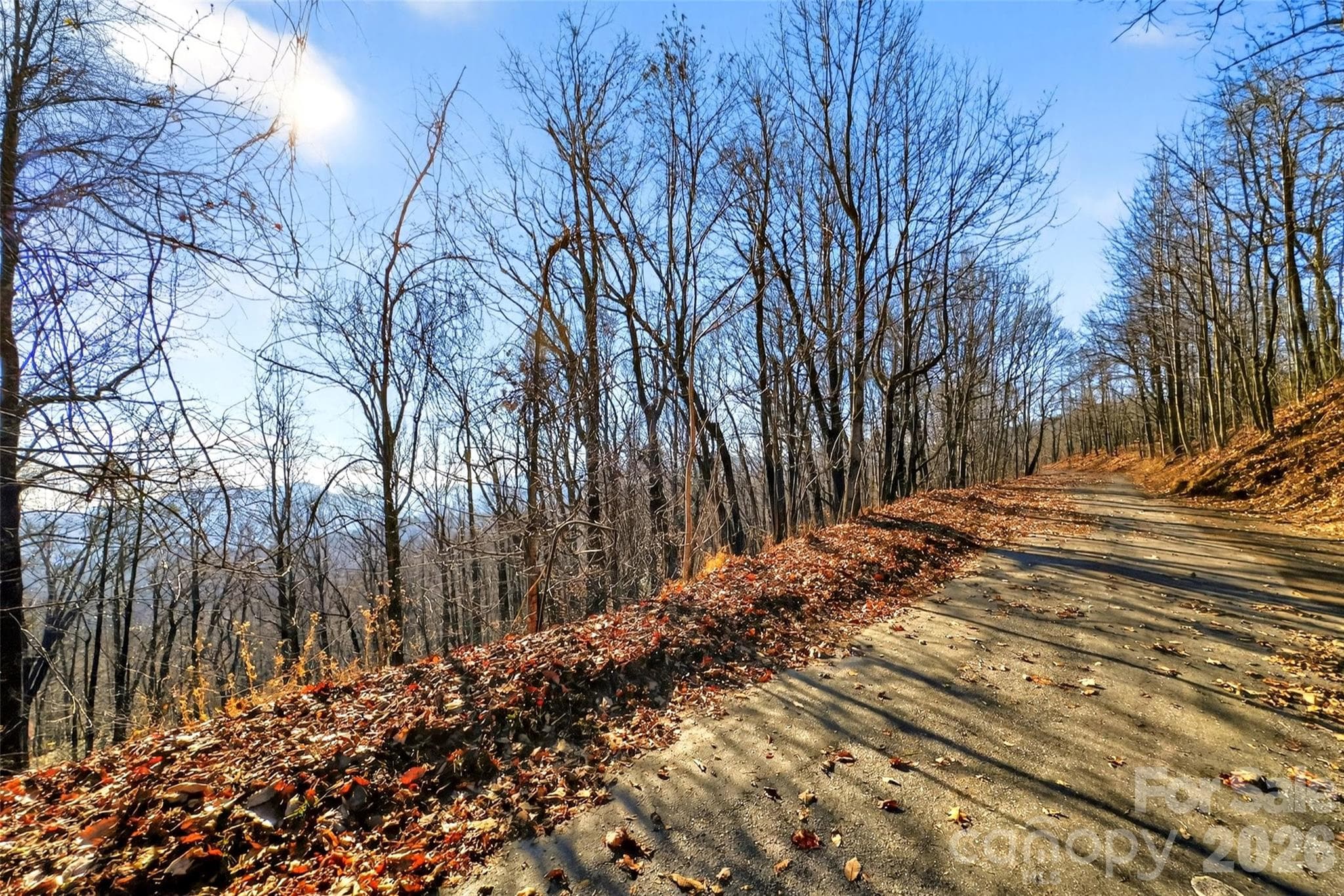 Paved road frontage - Old Fort