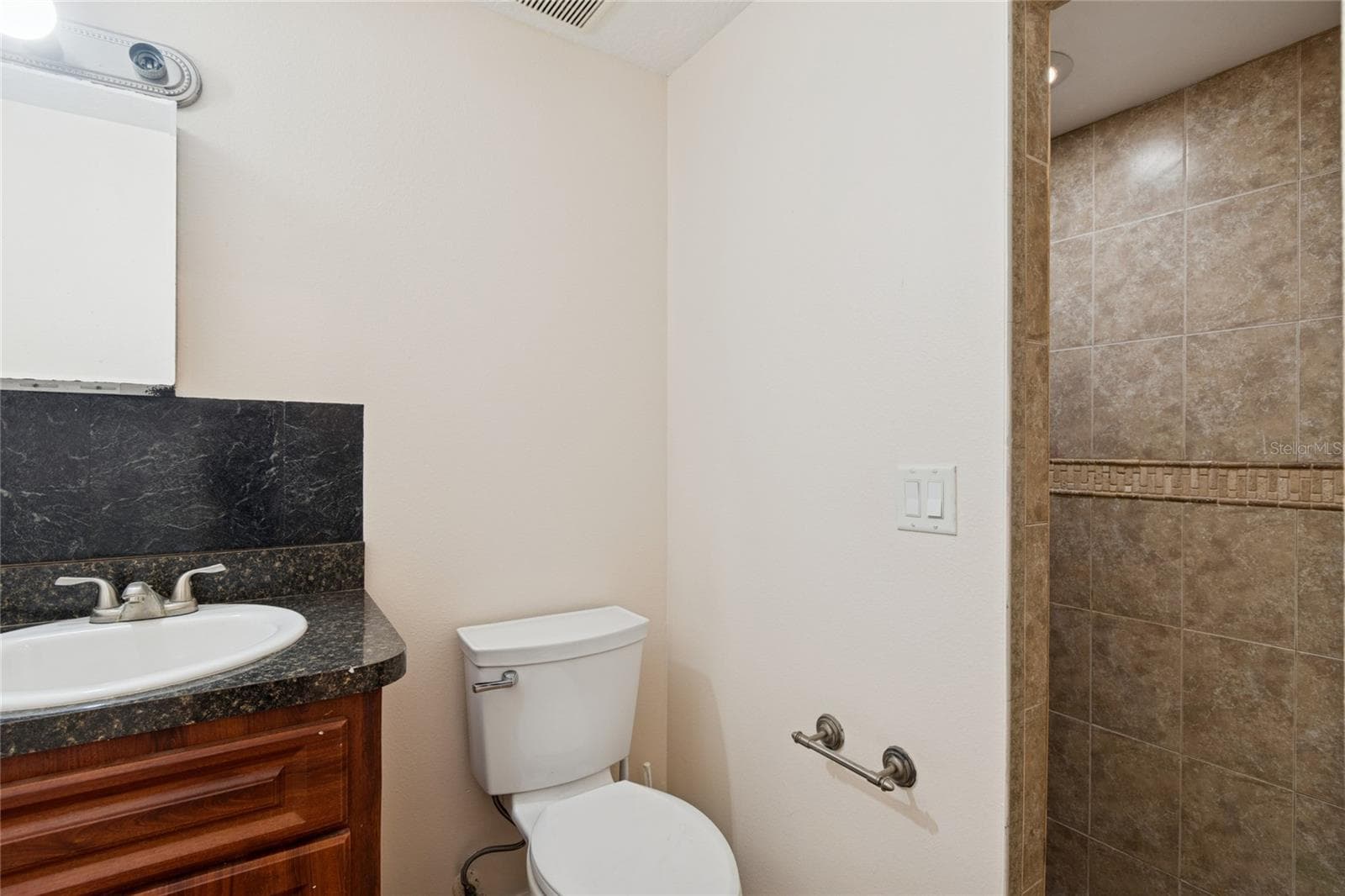 Guest House Bathroom with Walk-In Shower - 9628 DAVIS RD, TAMPA