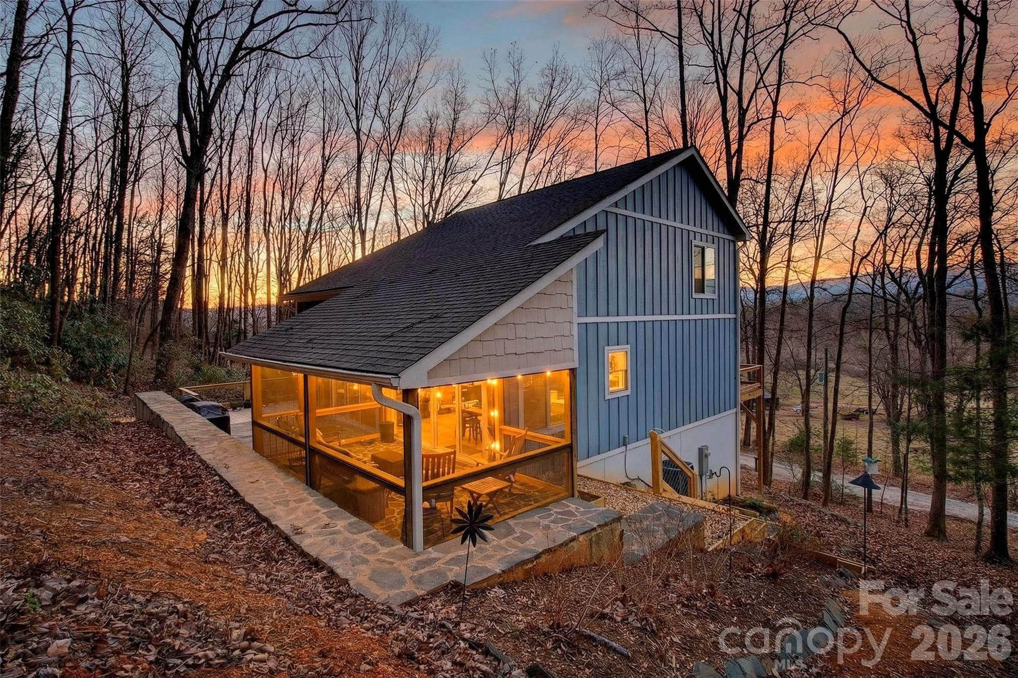 Sunsets are spectacular. - 1413 Golf Course Road, Old Fort