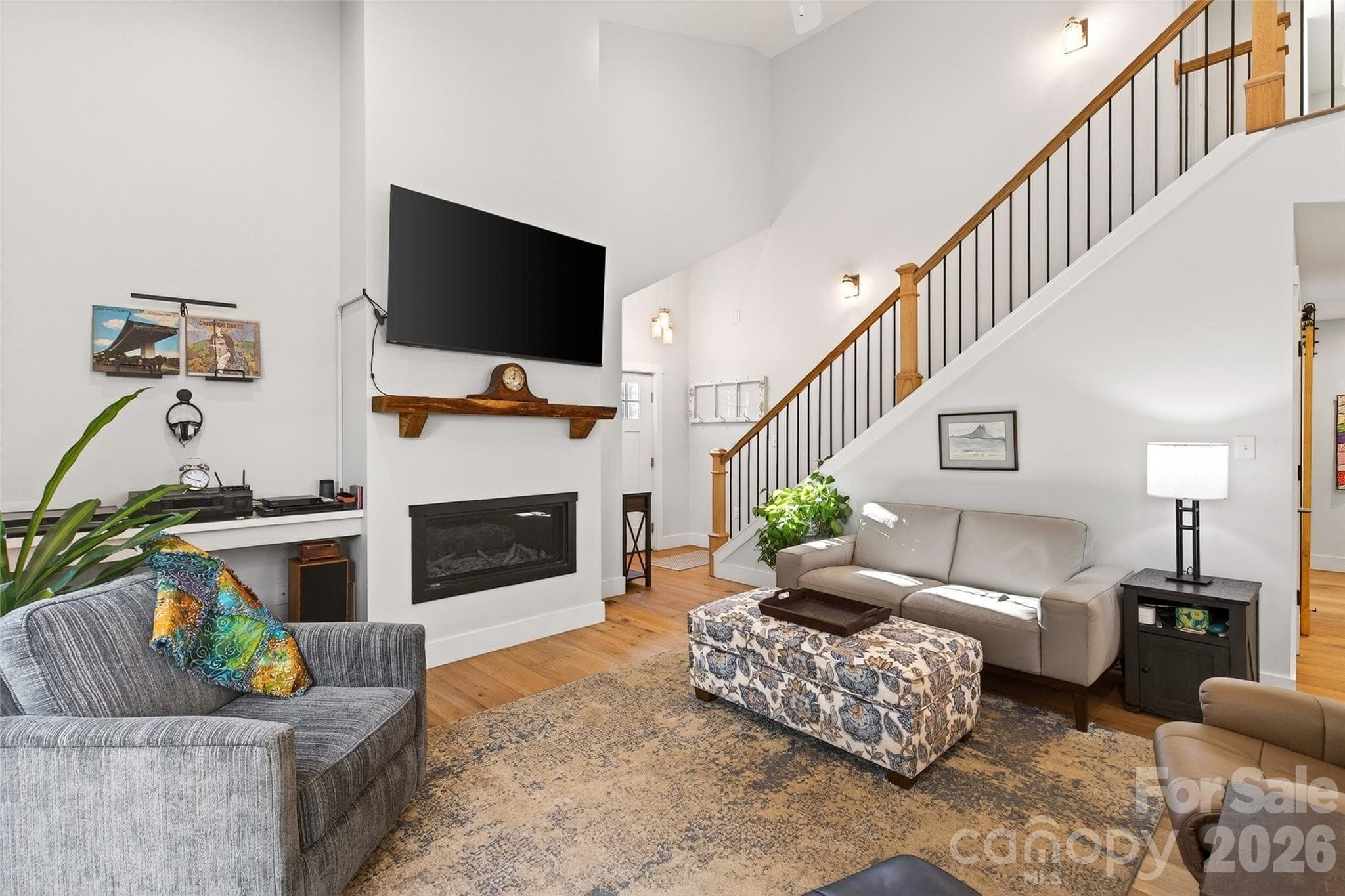 Main floor great room. - 1413 Golf Course Road, Old Fort