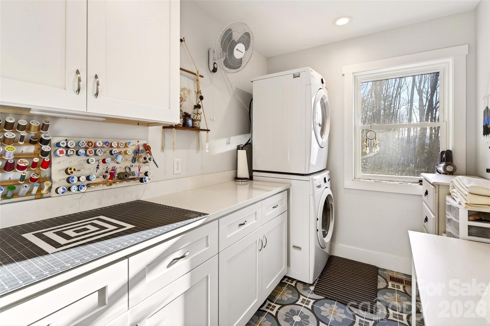 Craft, utility and laundry room. - 1413 Golf Course Road, Old Fort