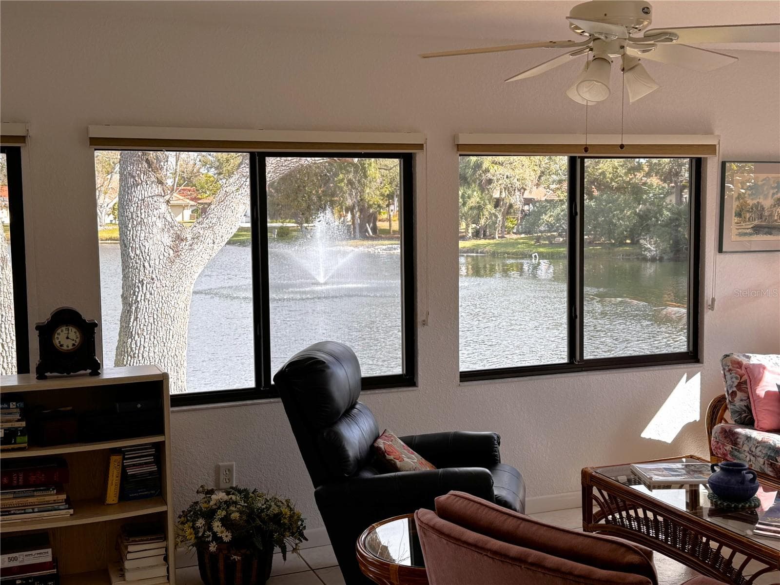 Views of the Lake from the Florida Room - 229 LAUREL HOLLOW DR #83, NOKOMIS