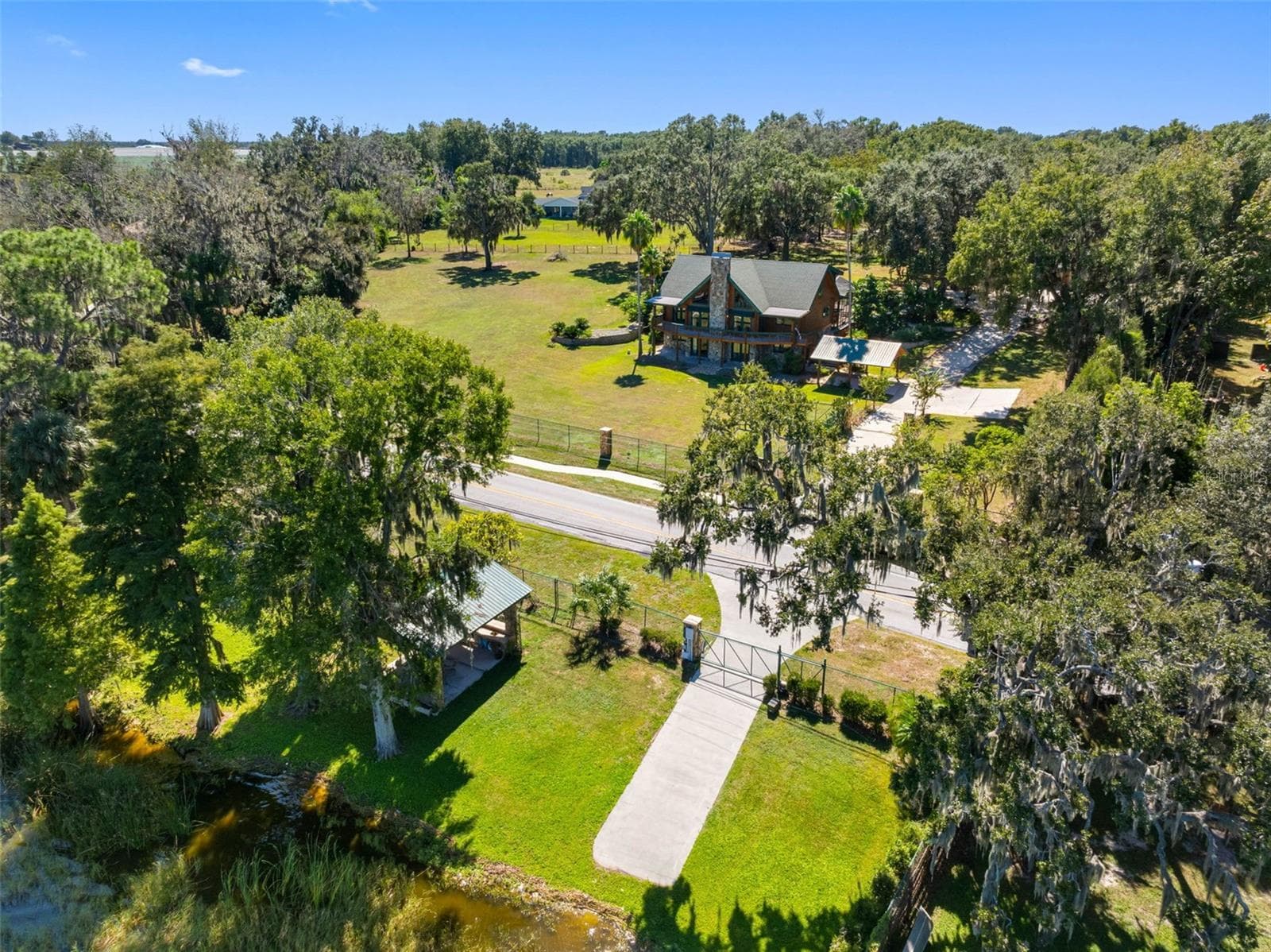 Aerial View - 11401 THONOTOSASSA RD, THONOTOSASSA