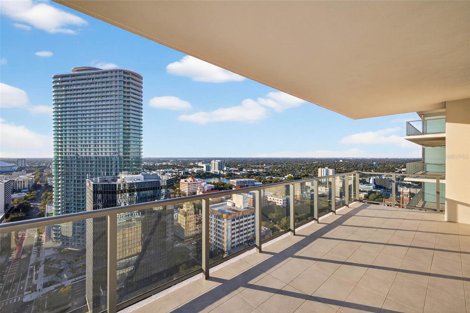 North/West Exposure Great Room Balcony - 275 1ST AVE S #2706, ST PETERSBURG