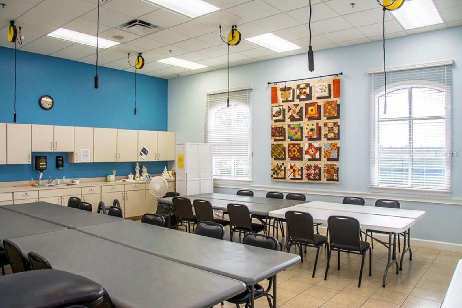 The Health and Fitness Center's craft room even has a kiln for those projects that require "firing". - 4360 ASHTON CLUB DR, LAKE WALES