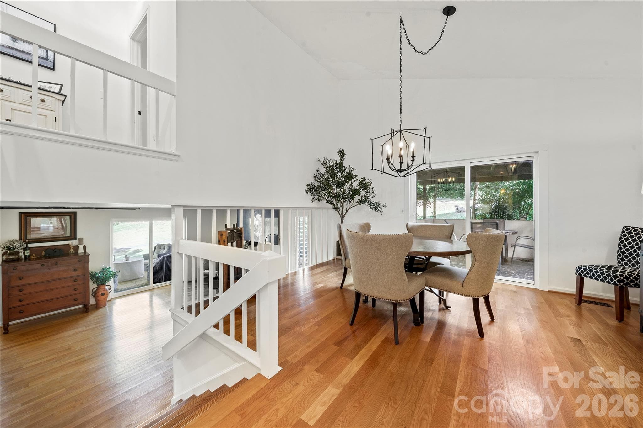 stairs down to family room - Clover