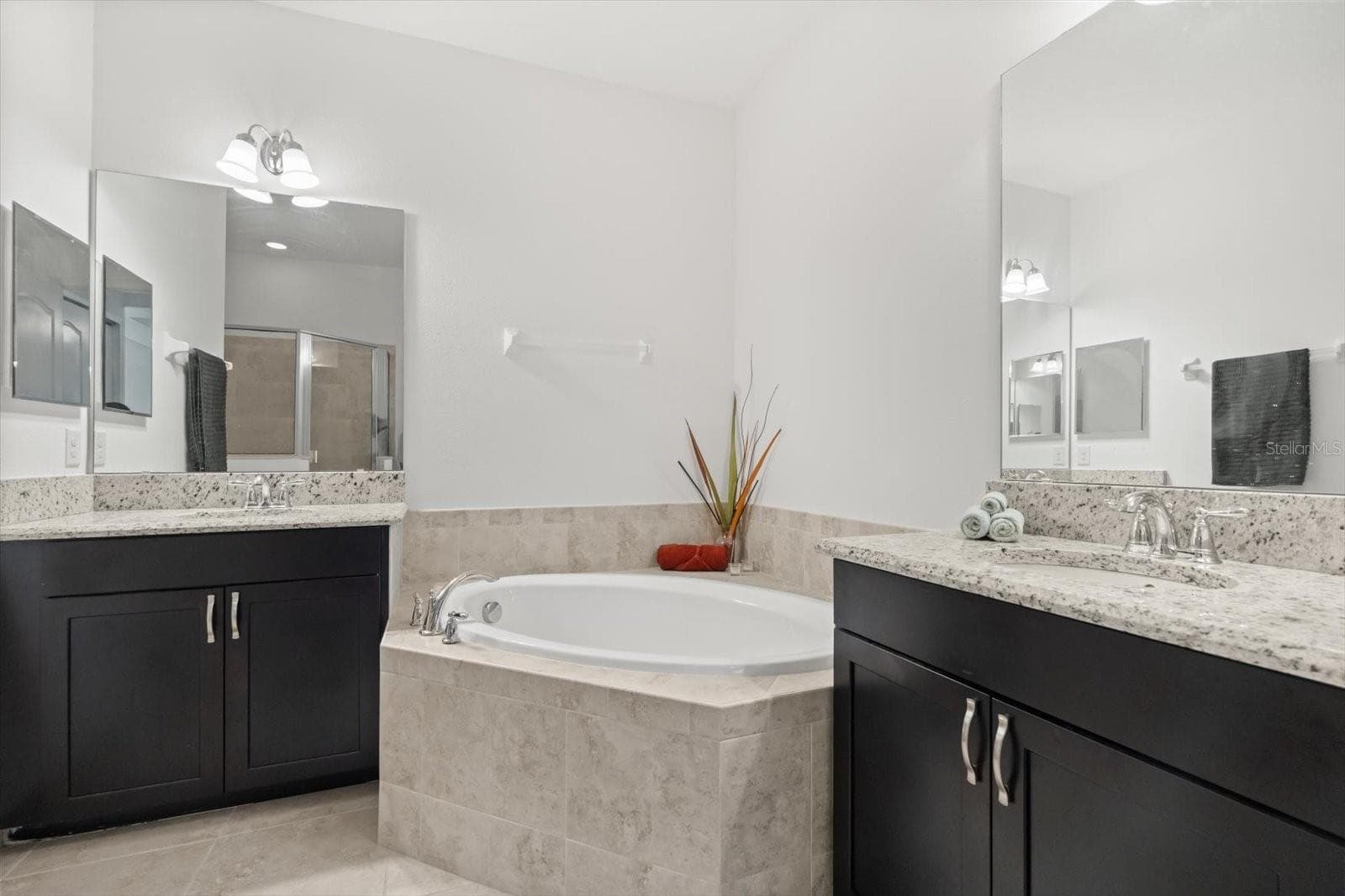 Master bathroom downstairs - 10613 BELFRY CIR, ORLANDO