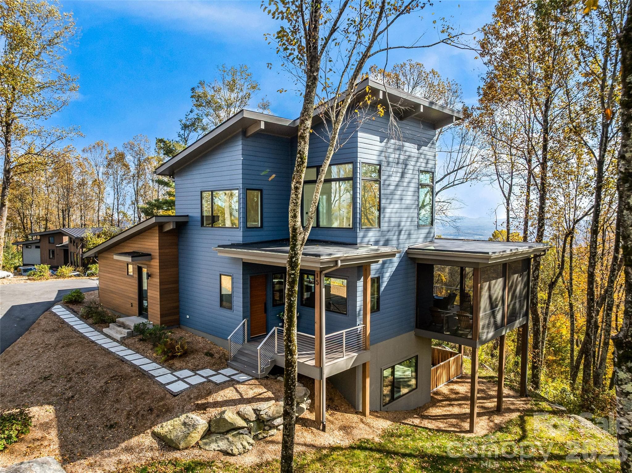 The perfect blend of mountain modern construction. - Fletcher