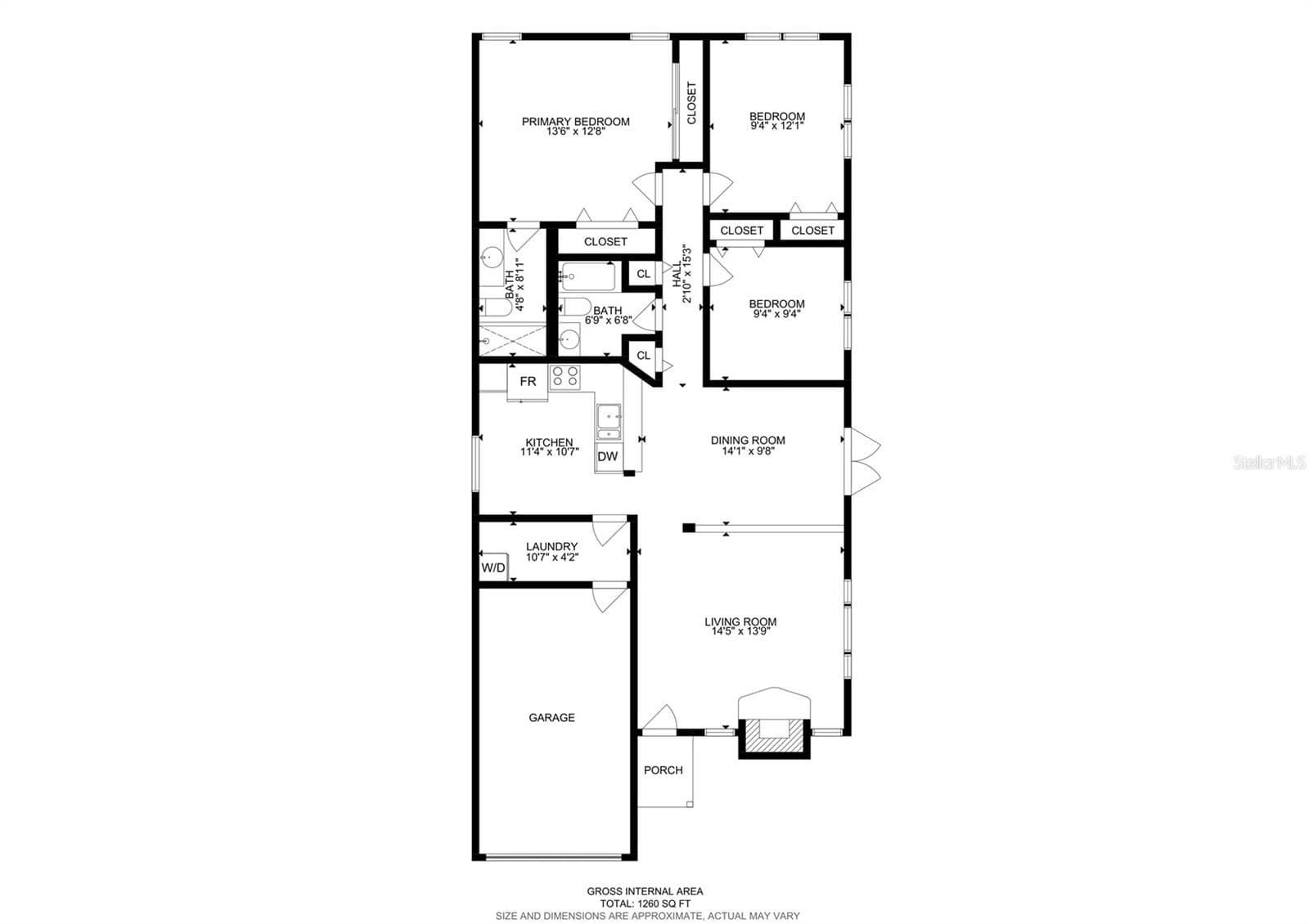 Single Family Residence at 11115 CHERRYWOOD LN, RIVERVIEW, photo 6 of 53