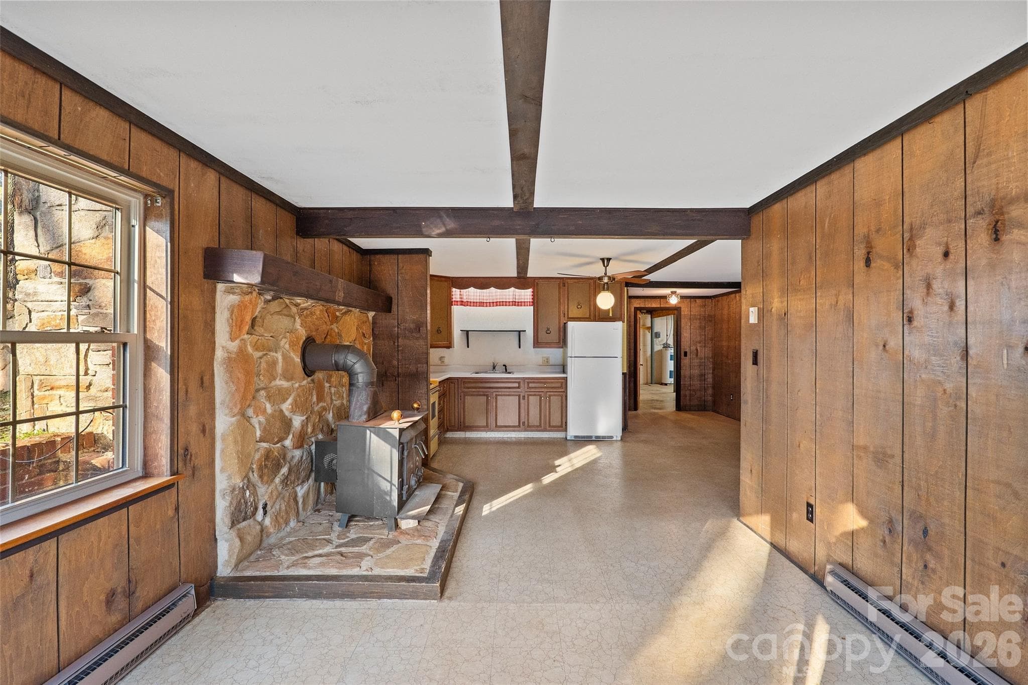 View from outside entry door - 591 Landrum Road, Columbus