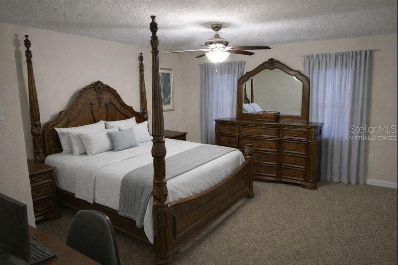 Virtually Staged Primary Bedroom - 34041 HIGHLAND RD, LEESBURG