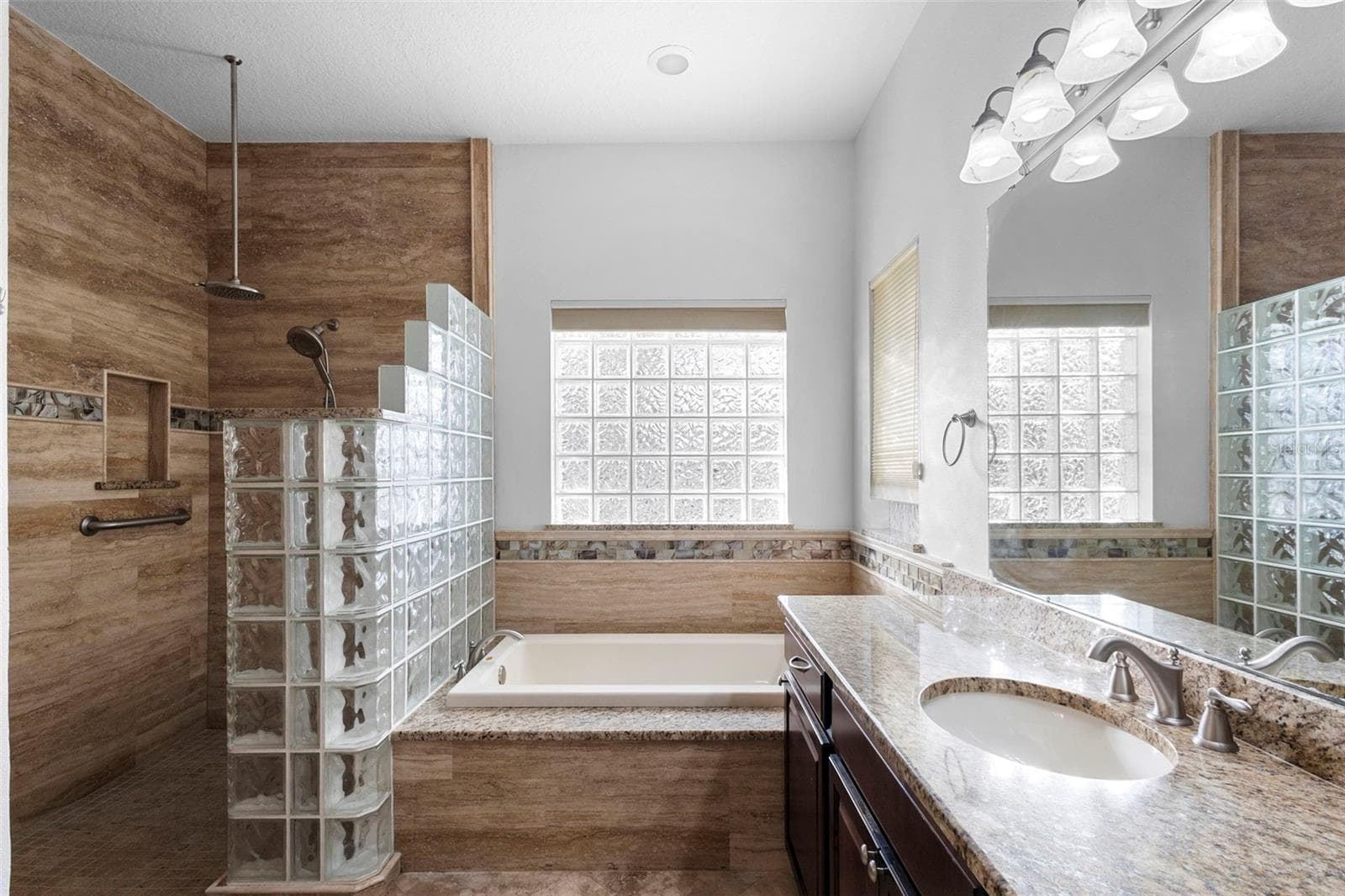 PRIMARY BATH-WALK-IN SHOWER AND TUB - 73 SANCTUARY AVE, DEBARY