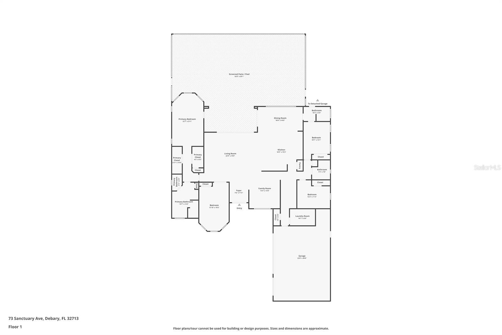 MAIN HOUSE - 73 SANCTUARY AVE, DEBARY