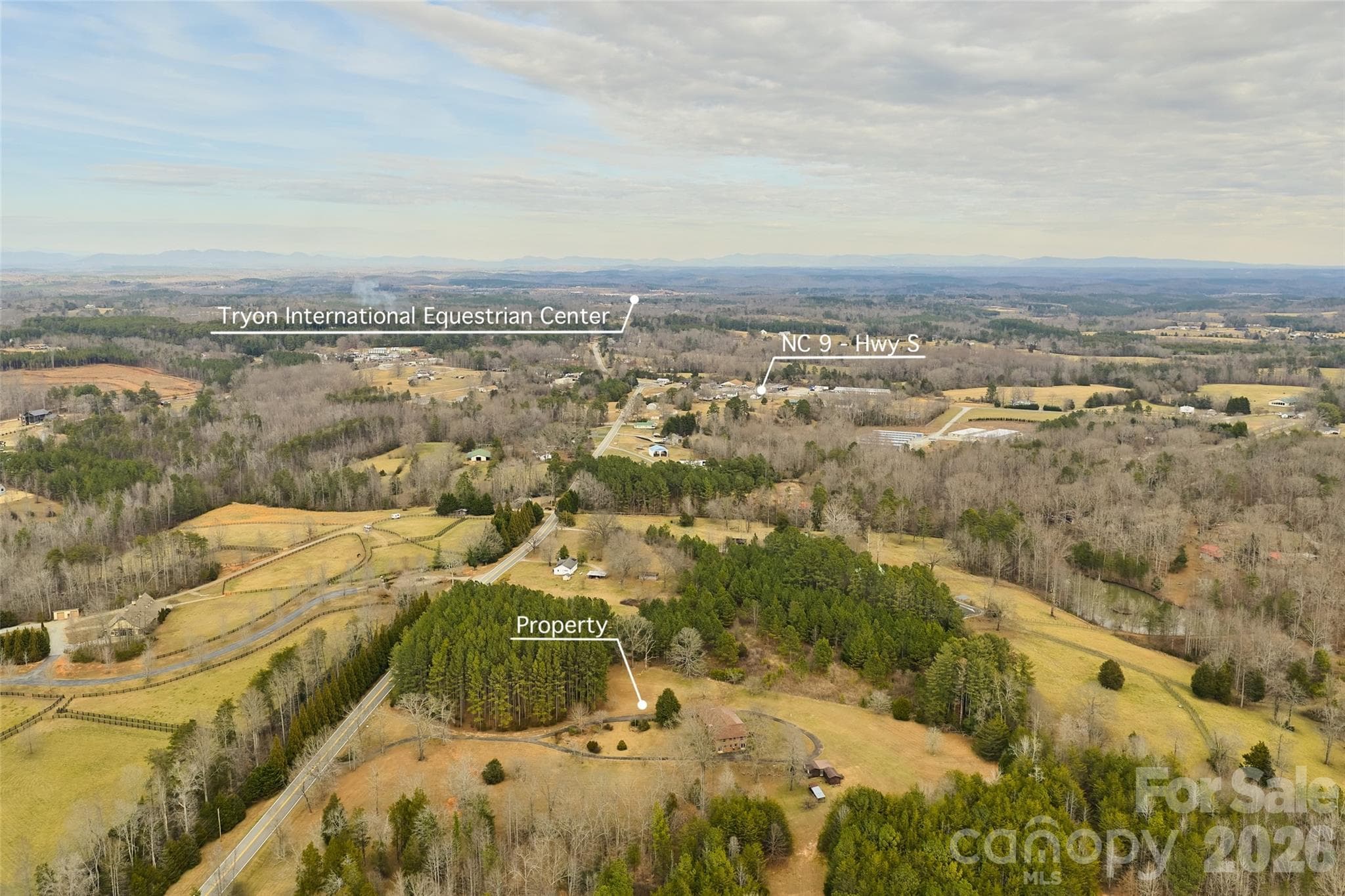 You can see TIEC in the distance 5 miles away. - 591 Landrum Road, Columbus