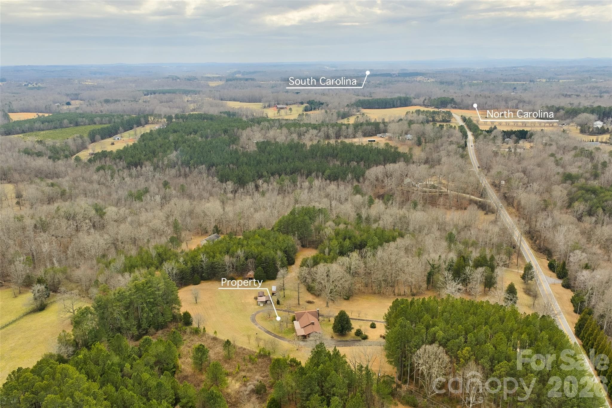 Polk County's own equine surgical hospital, Tryon Equine Hospital is 3 miles down this road! - 591 Landrum Road, Columbus