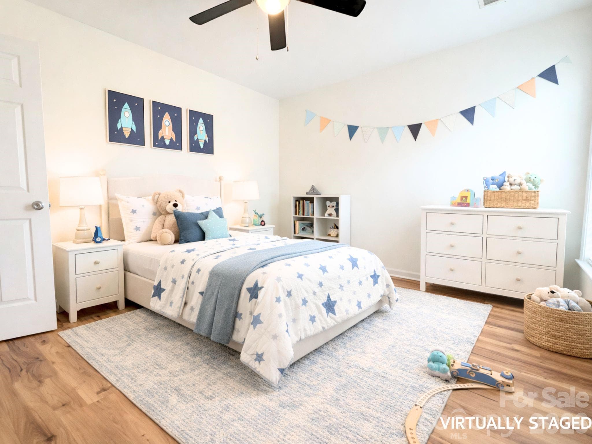Virtually Staged Fourth Bedroom - 9310 Chastain Walk Drive, Charlotte