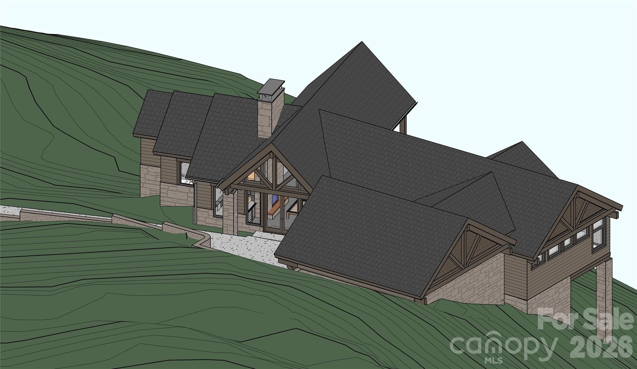 Single Family Residence at TBD Cedar Leaf Lane, Laurel Park, photo 2 of 6