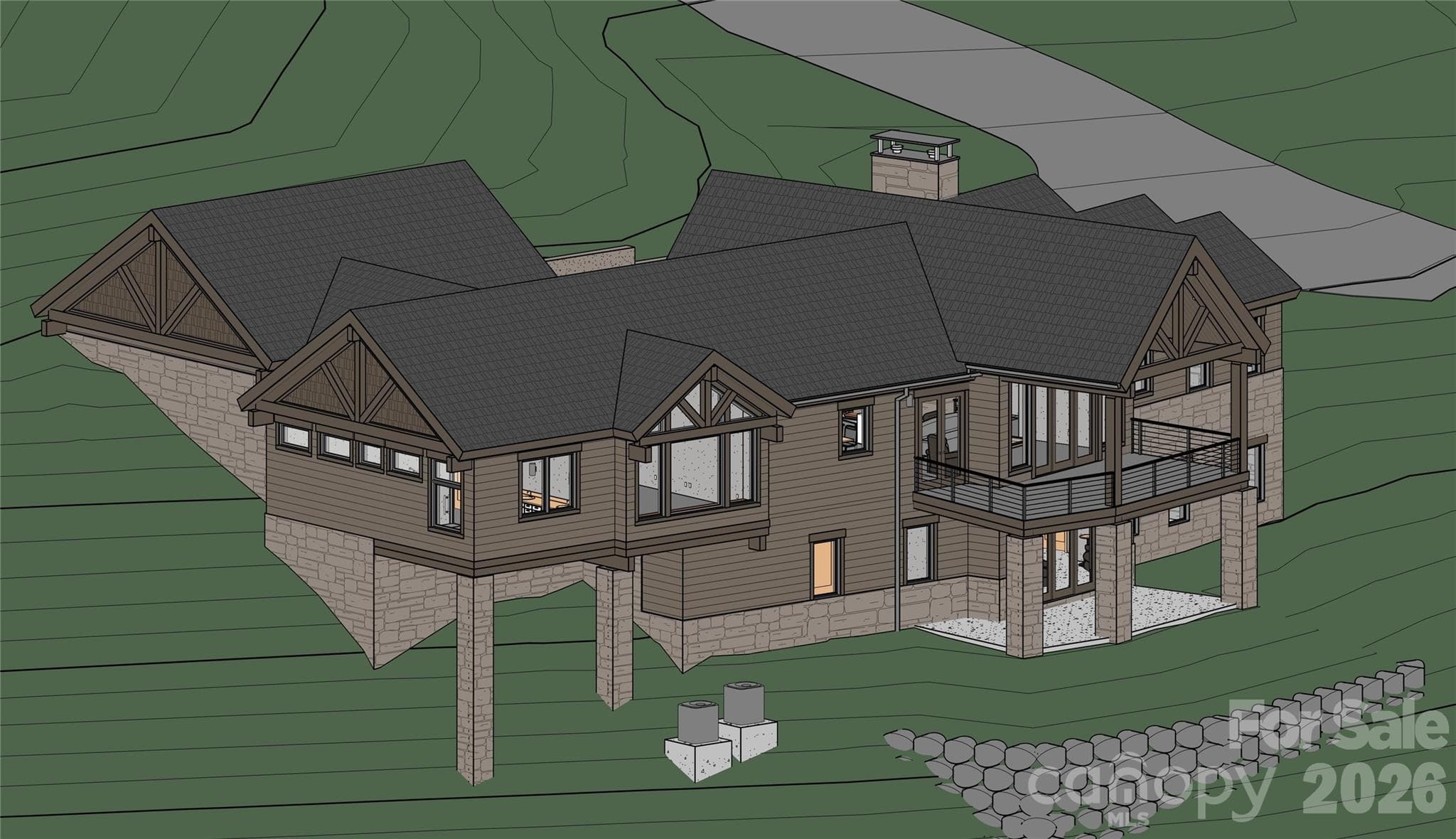 Single Family Residence at TBD Cedar Leaf Lane, Laurel Park, photo 3 of 6